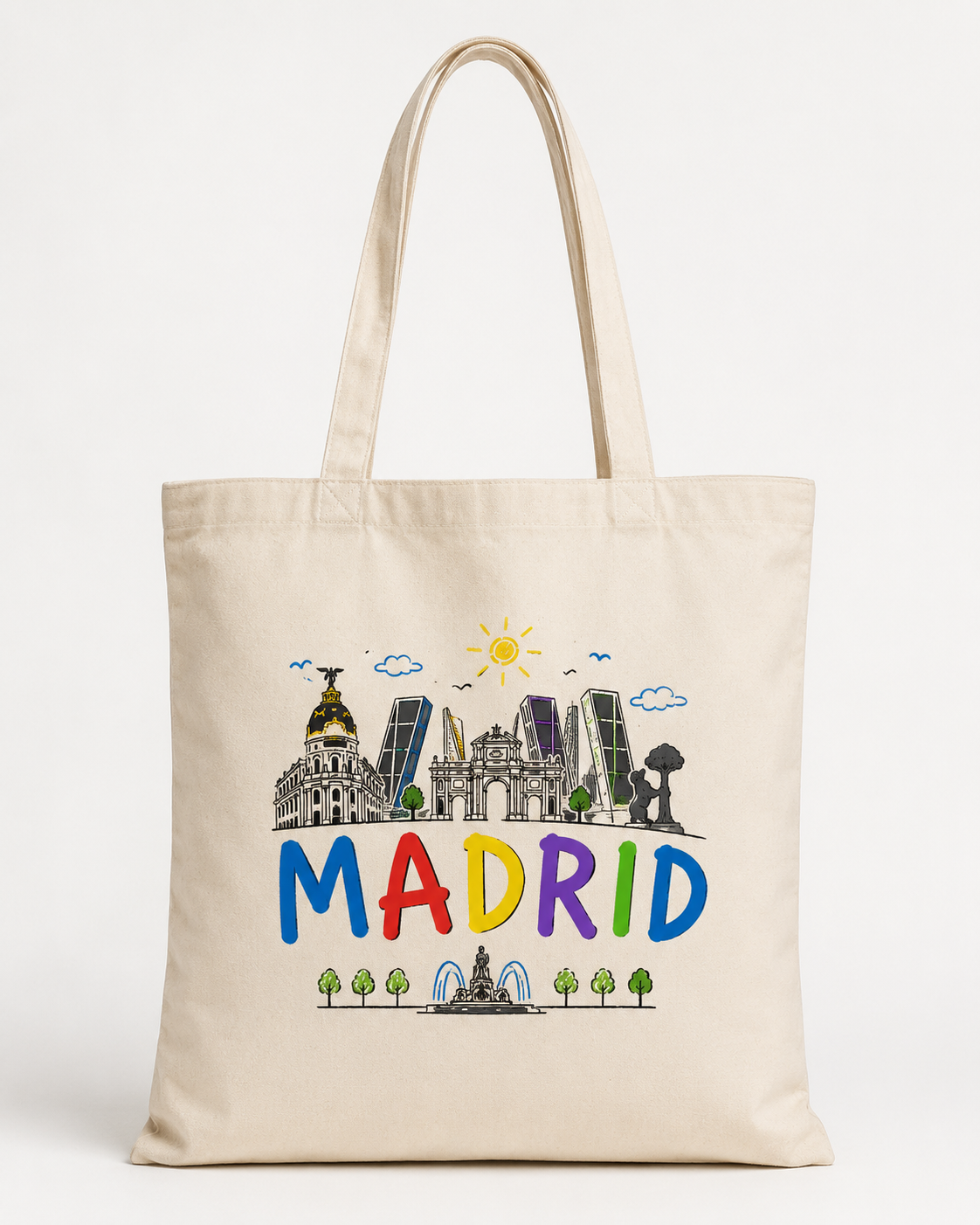 Bolsa souvenir de Madrid
