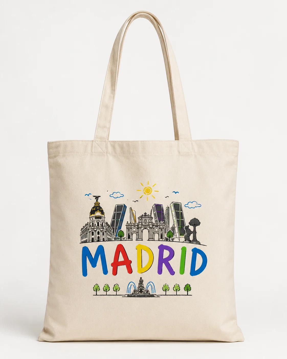 Bolsa souvenir de Madrid