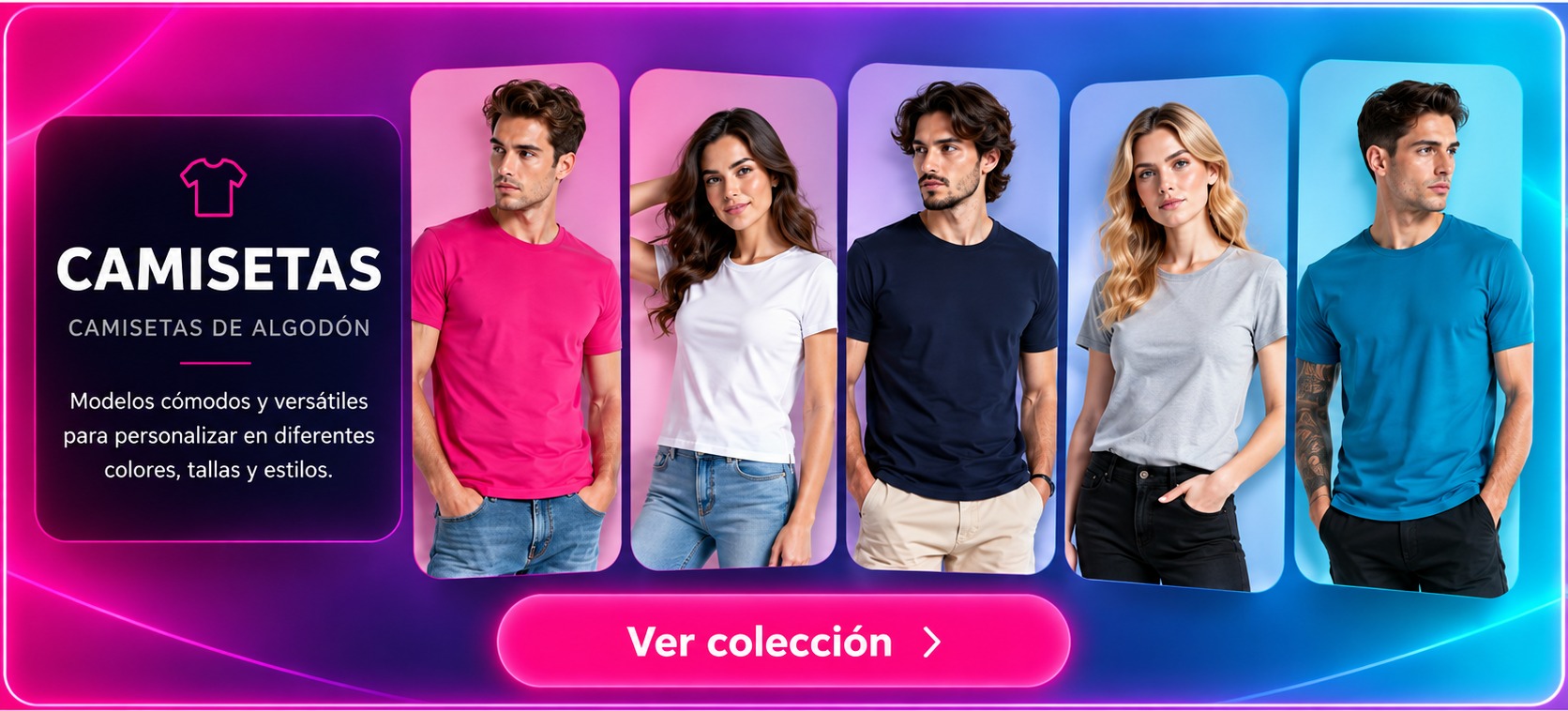 Camisetas para personalizar