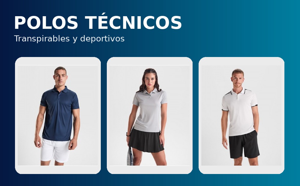 Polos técnicos Roly