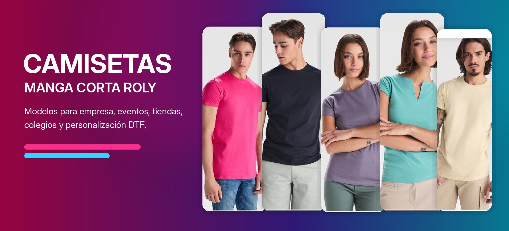 Camisetas de manga corta Roly
